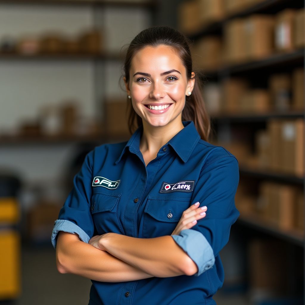 Retrato de una mecánica de YPF Boxes